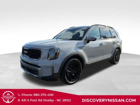 Gray 2023 Kia Telluride SX X-Line for sale in Shelby, NC