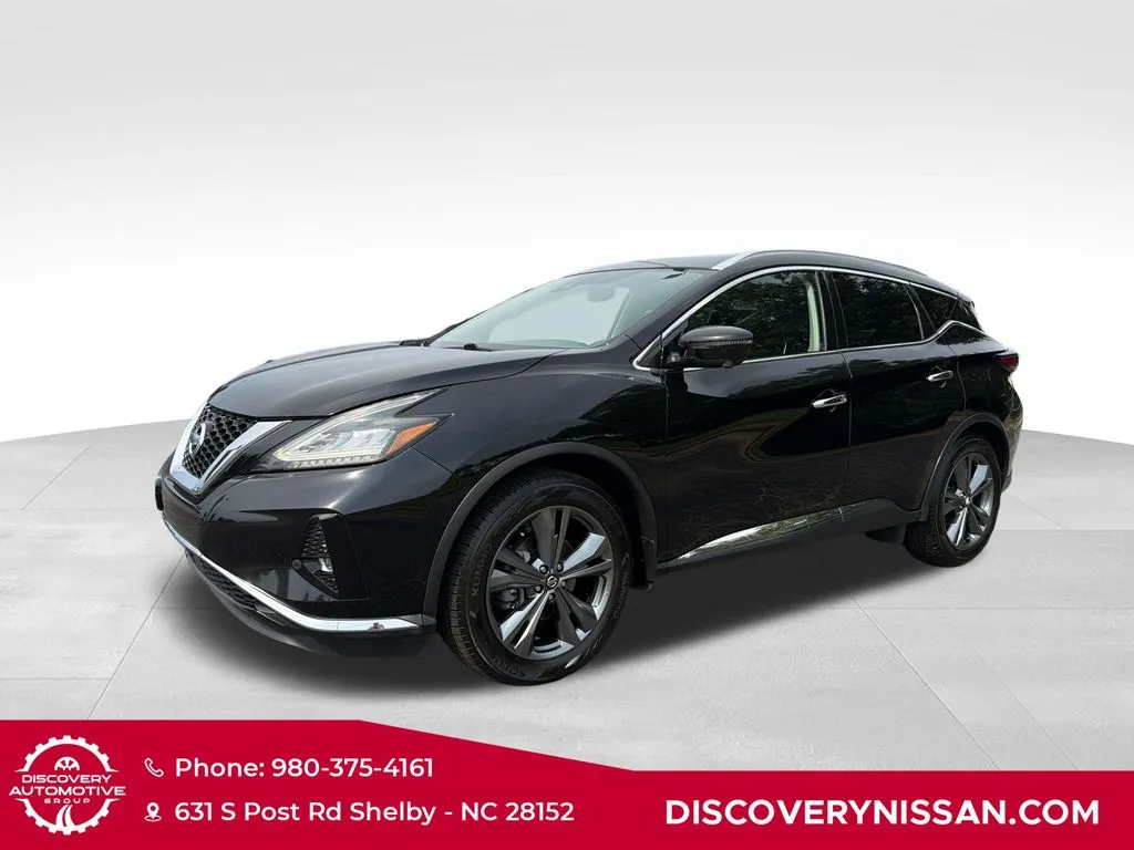 Black 2020 Nissan Murano Platinum for sale in Shelby, NC