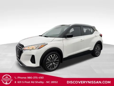 White 2024 Nissan Kicks SV for sale in Shelby, NC