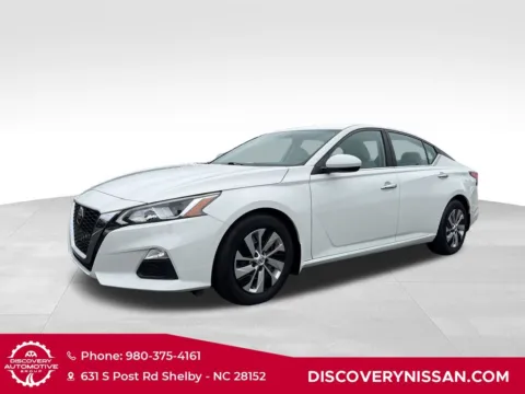 White 2019 Nissan Altima 2.5 S for sale in Shelby, NC