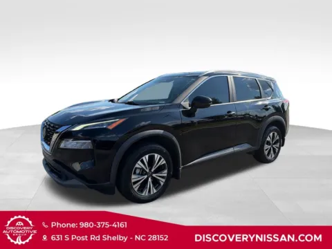 Black 2023 Nissan Rogue SV for sale in Shelby, NC