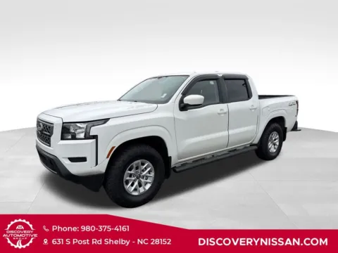 White 2024 Nissan Frontier SV for sale in Shelby, NC