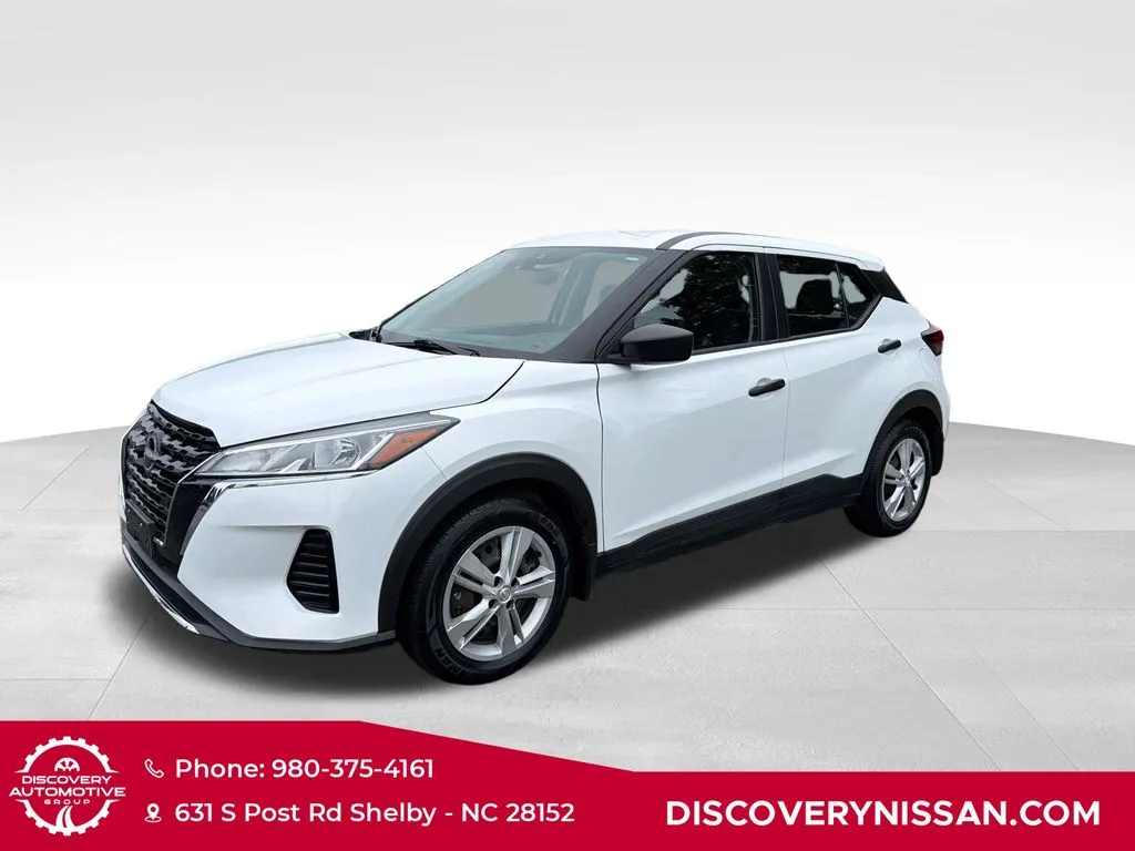 White 2024 Nissan Kicks S for sale in Shelby, NC