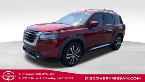Photos of 2023 Nissan Pathfinder Platinum for sale in Shelby, NC at Discovery Nissan
