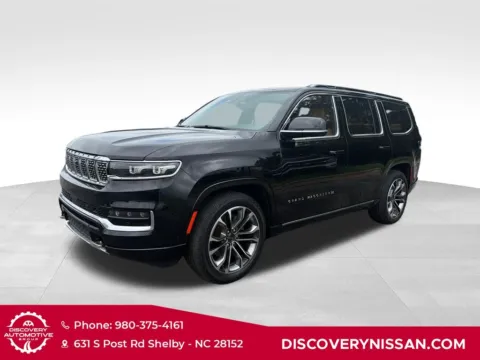 Black 2022 Jeep Grand Wagoneer Series III for sale in Shelby, NC
