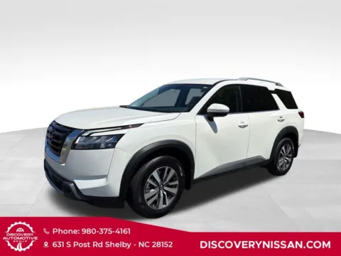 White 2024 Nissan Pathfinder SL for sale in Shelby, NC