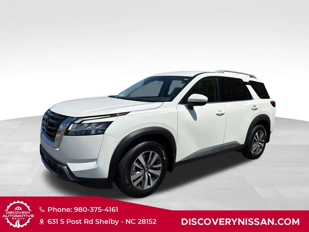 White 2024 Nissan Pathfinder SL for sale in Shelby, NC