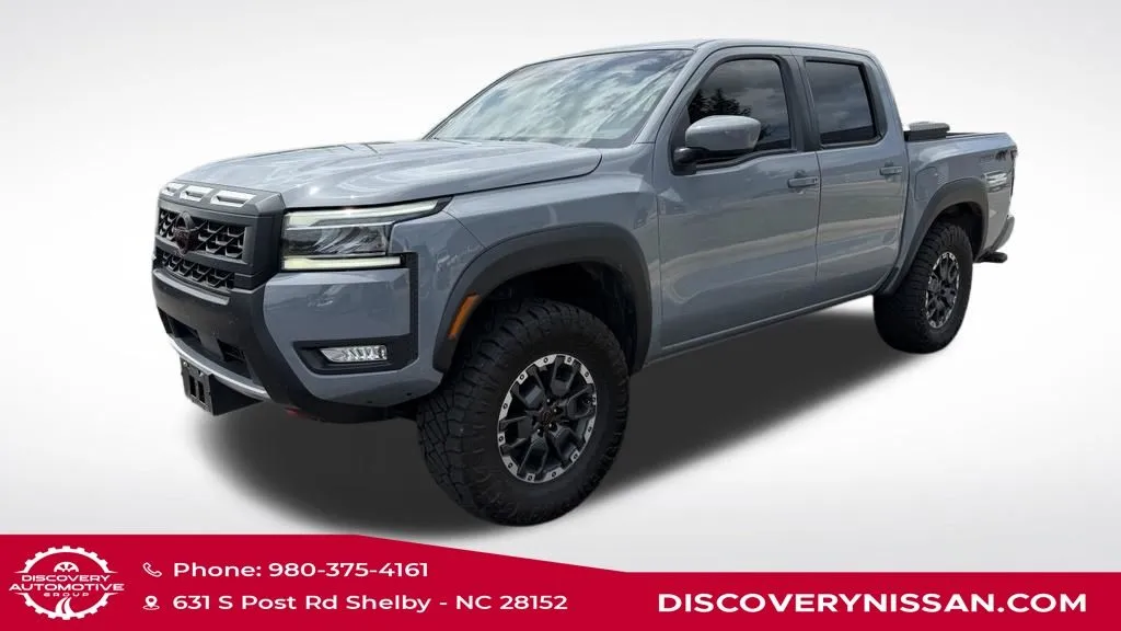 Gray 2025 Nissan Frontier PRO-4X for sale in Shelby, NC