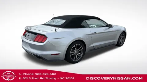 Another view of 2017 Ford Mustang EcoBoost Premium for sale in Shelby, NC at Discovery Nissan
