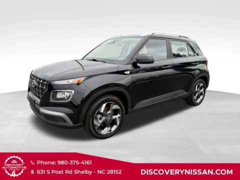 Black 2025 Hyundai Venue SEL for sale in Shelby, NC