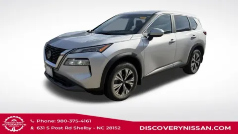 Silver 2023 Nissan Rogue SV for sale in Shelby, NC