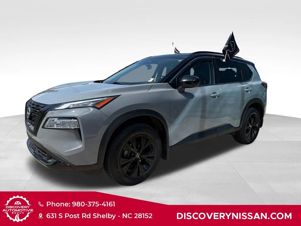 Gray 2023 Nissan Rogue SV for sale in Shelby, NC