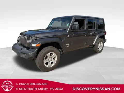 Unknown 2019 Jeep Wrangler Unlimited Sport S for sale in Shelby, NC