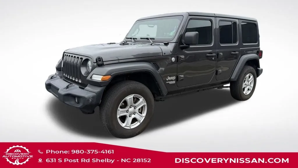 Unknown 2019 Jeep Wrangler Unlimited Sport S for sale in Shelby, NC