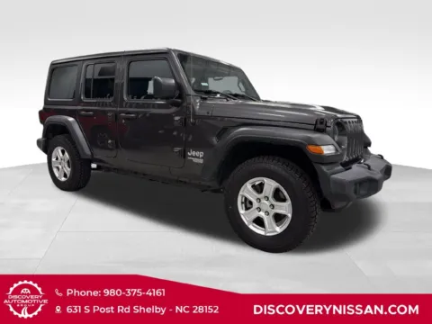 More photos of 2019 Jeep Wrangler Unlimited Sport S at Discovery Nissan, NC