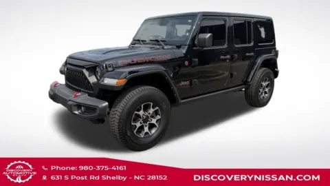 Black 2022 Jeep Wrangler Unlimited Rubicon for sale in Shelby, NC