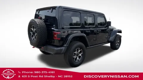 Another view of 2022 Jeep Wrangler Unlimited Rubicon for sale in Shelby, NC at Discovery Nissan