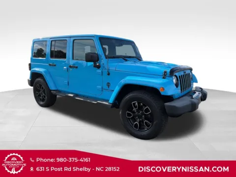 More photos of 2018 Jeep Wrangler JK Unlimited Sahara at Discovery Nissan, NC