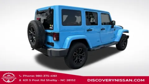 Another view of 2018 Jeep Wrangler JK Unlimited Sahara for sale in Shelby, NC at Discovery Nissan