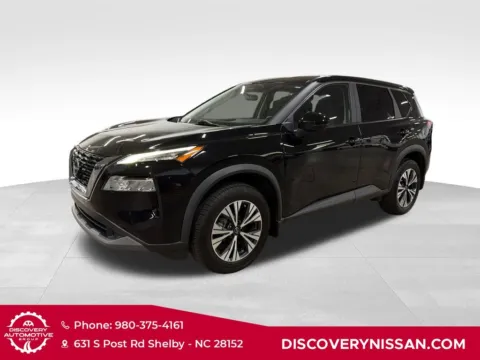 Black 2023 Nissan Rogue SV for sale in Shelby, NC
