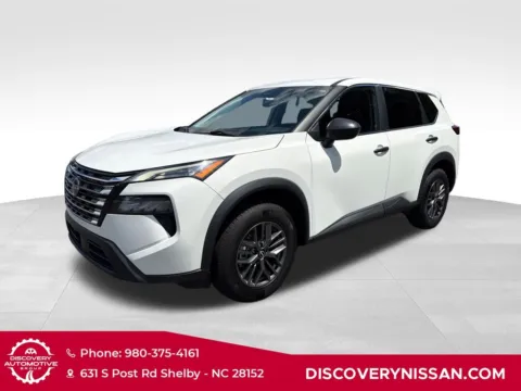 White 2024 Nissan Rogue S for sale in Shelby, NC