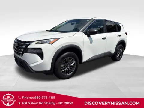 White 2024 Nissan Rogue S for sale in Shelby, NC