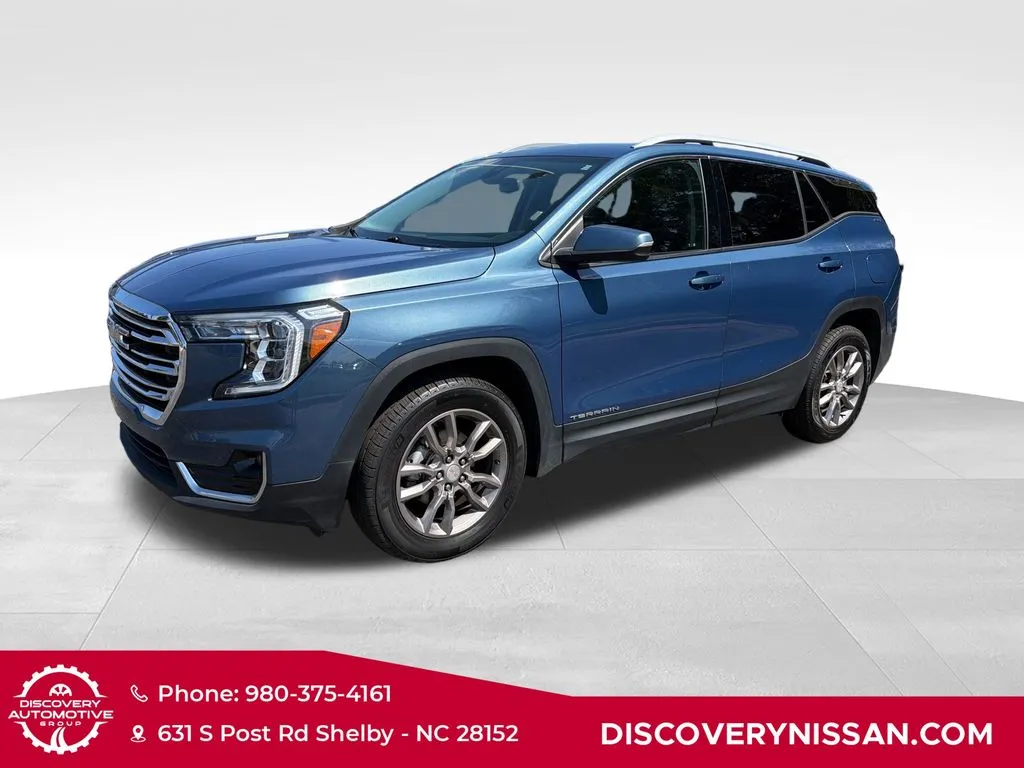 Blue 2024 GMC Terrain SLT for sale in Shelby, NC