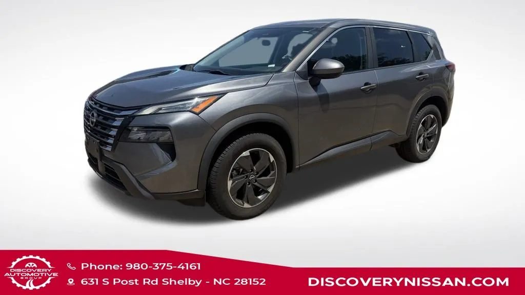 Gray 2024 Nissan Rogue SV for sale in Shelby, NC