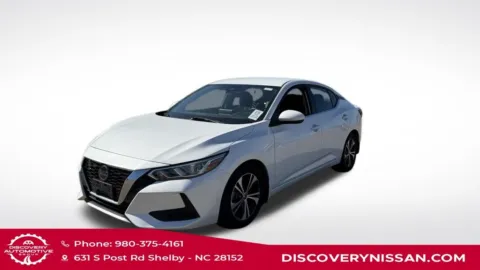 White 2024 Nissan Sentra SV for sale in Shelby, NC