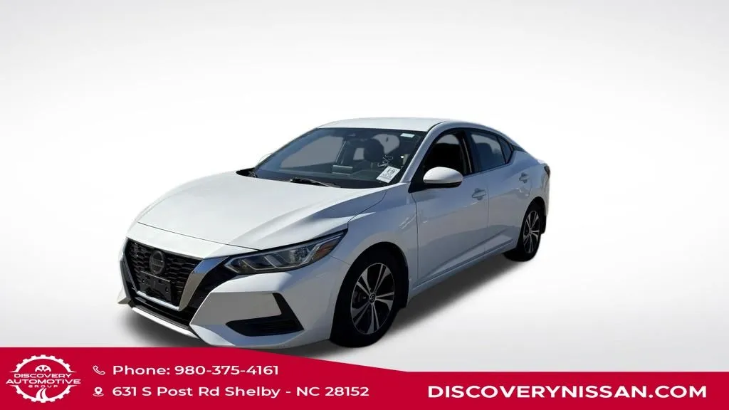 White 2024 Nissan Sentra SV for sale in Shelby, NC
