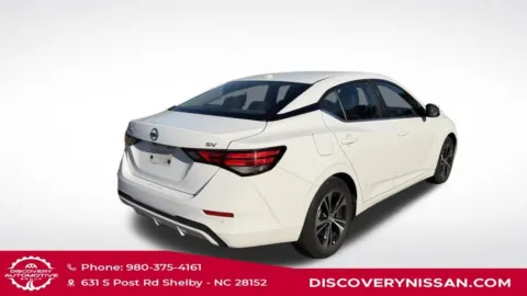 Another view of 2024 Nissan Sentra SV for sale in Shelby, NC at Discovery Nissan