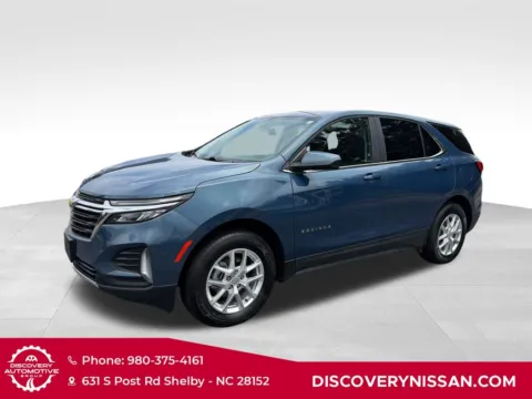 Blue 2024 Chevrolet Equinox LT for sale in Shelby, NC