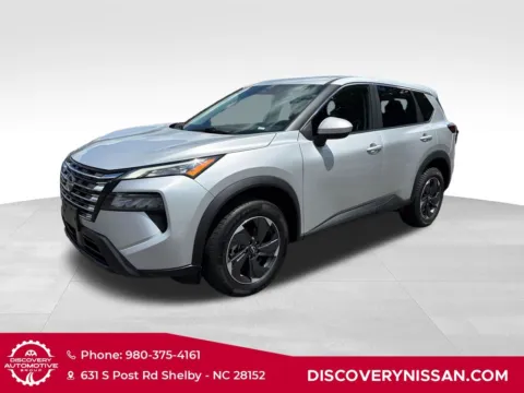 Silver 2025 Nissan Rogue SV for sale in Shelby, NC