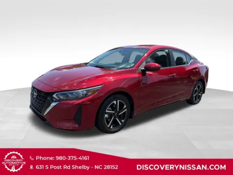 Red 2024 Nissan Sentra SV for sale in Shelby, NC