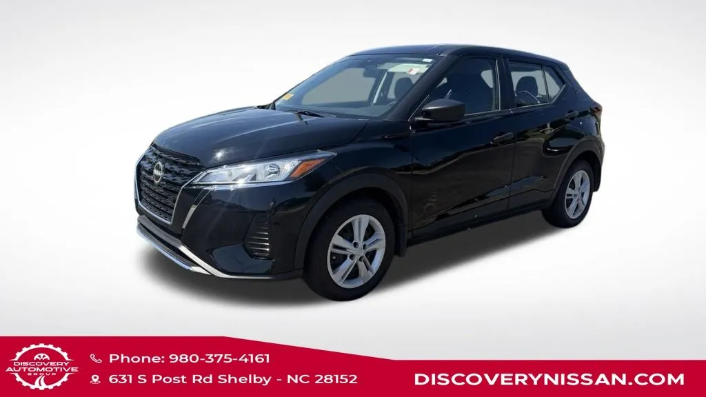 Black 2024 Nissan Kicks S for sale in Shelby, NC