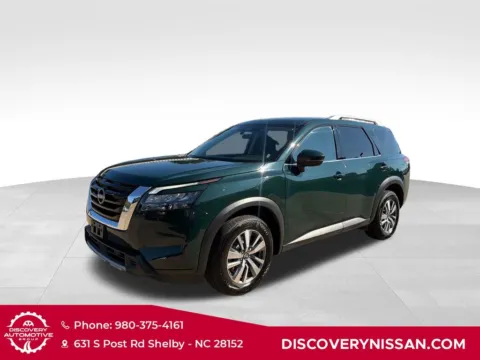 Green 2025 Nissan Pathfinder SL for sale in Shelby, NC