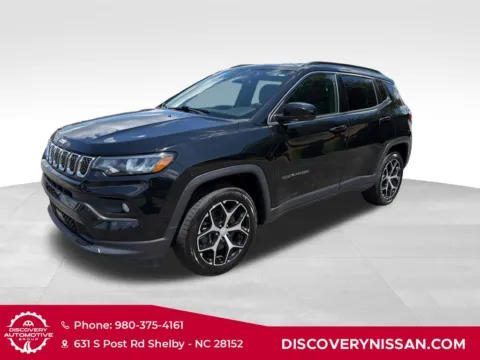 Black 2024 Jeep Compass Latitude for sale in Shelby, NC