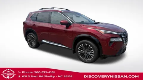Photos of 2026 Nissan Rogue Platinum for sale in Shelby, NC at Discovery Nissan