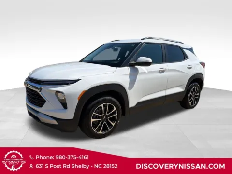 White 2025 Chevrolet TrailBlazer LT for sale in Shelby, NC