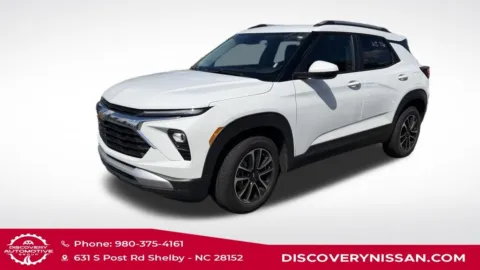 White 2025 Chevrolet TrailBlazer LT for sale in Shelby, NC