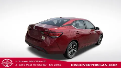 Another view of 2024 Nissan Sentra SV for sale in Shelby, NC at Discovery Nissan