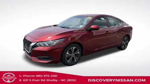Red 2024 Nissan Sentra SV for sale in Shelby, NC