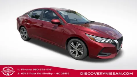 Photos of 2024 Nissan Sentra SV for sale in Shelby, NC at Discovery Nissan
