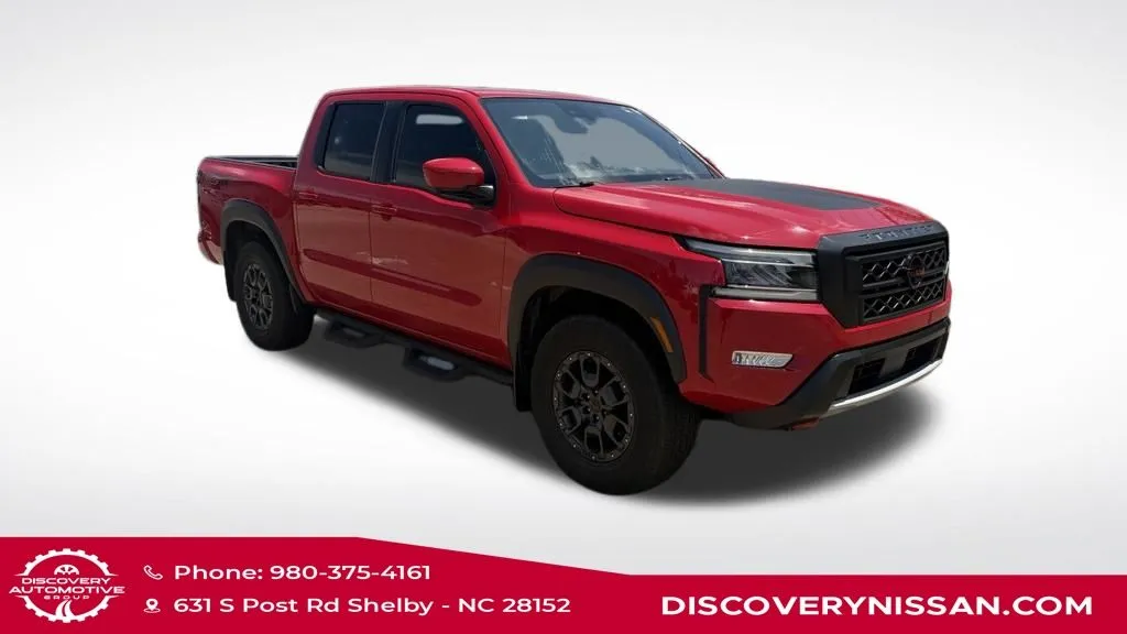 Red 2022 Nissan Frontier PRO-4X for sale in Shelby, NC