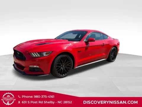 Red 2015 Ford Mustang GT Premium for sale in Shelby, NC