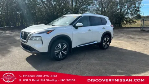 White 2023 Nissan Rogue SL for sale in Shelby, NC