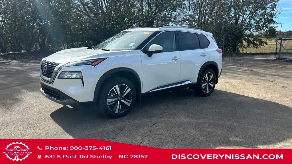 White 2023 Nissan Rogue SL for sale in Shelby, NC
