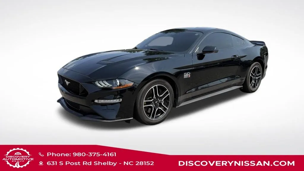 Black 2020 Ford Mustang GT Premium for sale in Shelby, NC