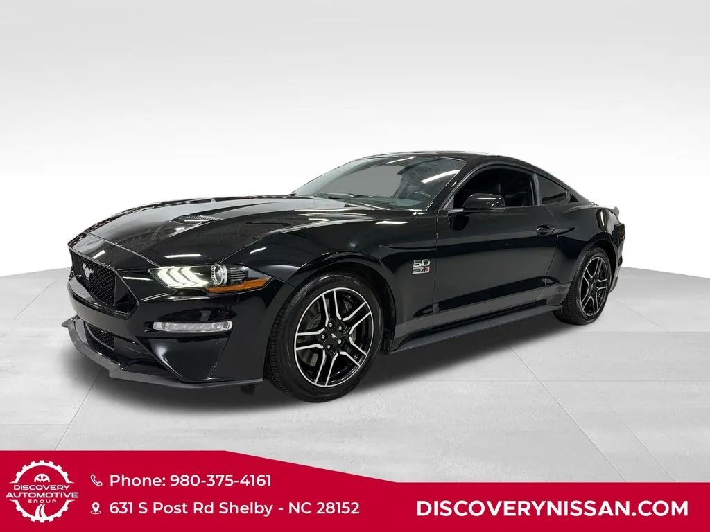 Black 2020 Ford Mustang GT Premium for sale in Shelby, NC