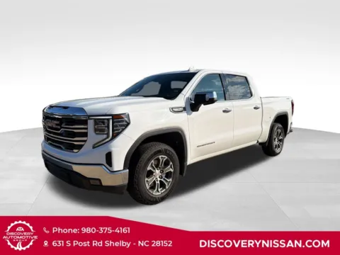White 2025 GMC Sierra 1500 SLT for sale in Shelby, NC